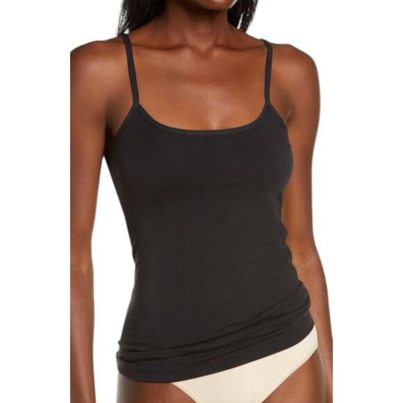 Nordstrom Shelf Bra Camisole Black Size XXS NWOT $29 MSRP - Picture 1 of 4